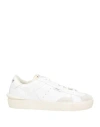 Strype Man Sneakers White Size 11 Leather In White