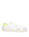 Strype Man Sneakers White Size 12 Leather
