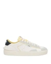 Strype Man Sneakers White Size 9 Leather In White