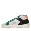 Strype Man Sneakers White Size 9 Leather In Multi