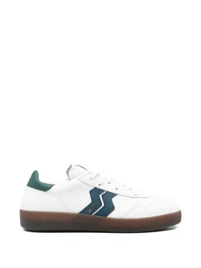 Strype Stripe-detail Sneakers In White