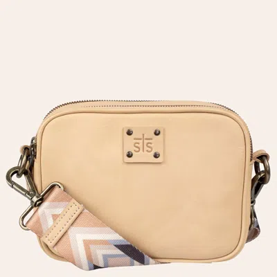 Sts Basic Bliss Buckskin Lucy Crossbody Bag In Brown