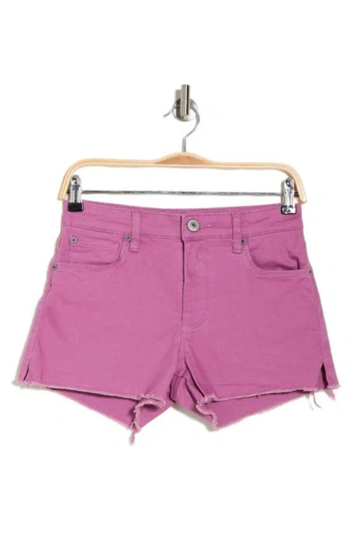 Sts Blue Aubrey High Waist Denim Cutoff Shorts In Pink