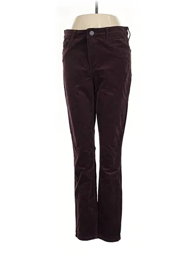 Pre-owned Sts Blue Casual Pants In Burgundy