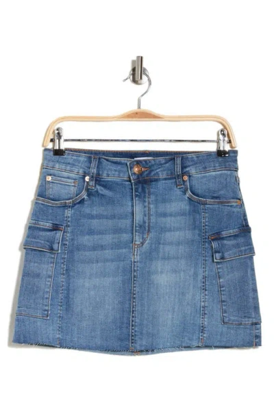 Sts Blue Charli Cargo Denim Miniskirt In Blue