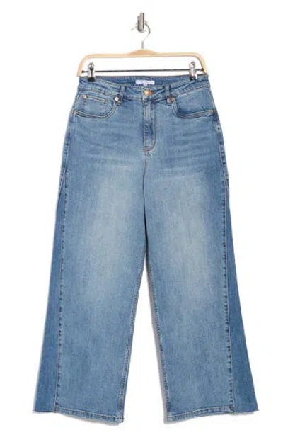 Sts Blue High Waist Slouchy Wide Leg Jeans In Fortuna