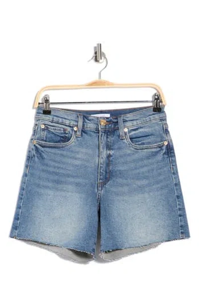 Sts Blue Layne High Waist Raw Hem Shorts