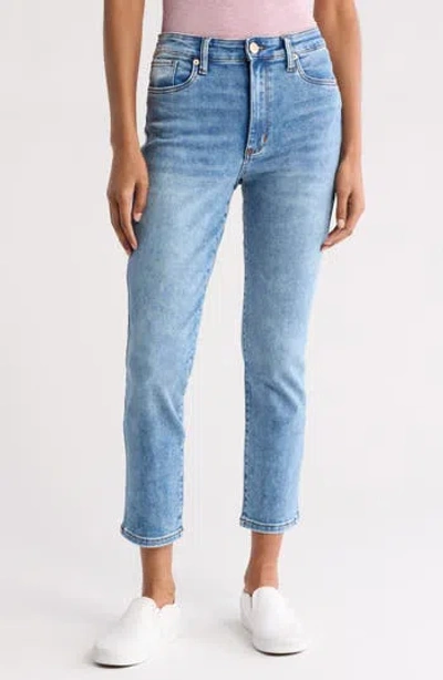 Sts Blue Paisley Ultra High Waist Slim Jeans In Sherman W/med B