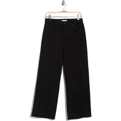 Sts Blue Sabrina Ultra High Waist Slouch Wide Leg Jeans In Black