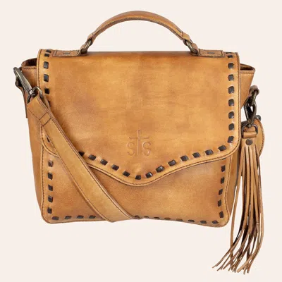 Sts Ranchwear Bandera Tan Dakota Crossbody Bag In Brown
