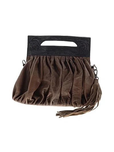Pre-owned Sts Ranchwear Leather Crossbody Bag In Brown