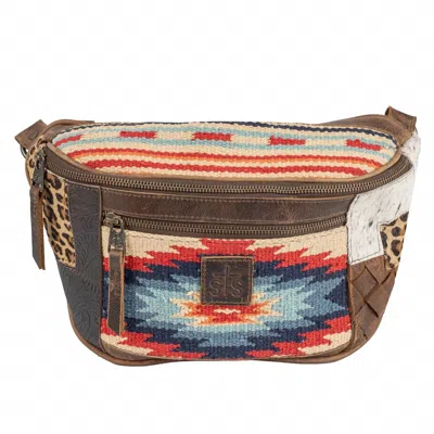 Sts Ranchwear Sachi Sling Belt Bag In Chaynee Mountain In Red
