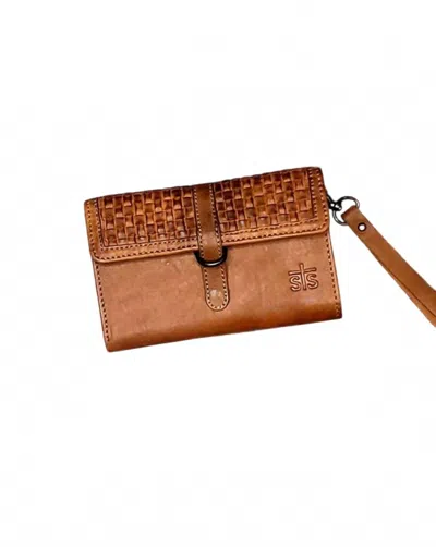 Sts Ranchwear Sweet Grass Tillie Leather Wallet In Sorrel In Brown