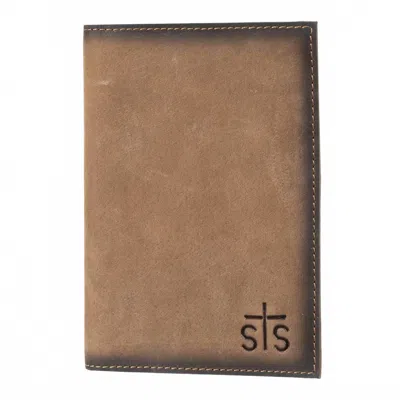 Sts Ranchwear The Foreman Passport Wallet In Brown