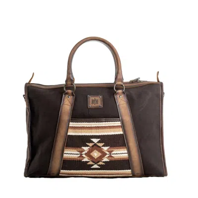 Sts Ranchwear Travel Weekender Bag In Sioux Falls In White