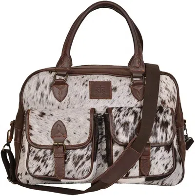 Sts Ranchwear Unisex - Cowhide Weekender Handbag In Multi