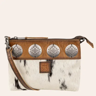 Sts Ranchwear Vaquero Cowhide Grace Crossbody Bag In Pattern