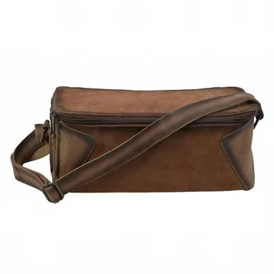 Sts Ranchwear Women's Baroness Maddi Makeup Carryall Bag In Distressed Brown In Multi