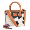 Sts Ranchwear Women's Basic Bliss Cowhide Satchel Bag In Multi In Multi