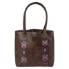 Sts Ranchwear Women's Basic Bliss Tote In Chocolate In Brown