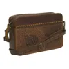 Sts Ranchwear Women's Catalina Croc Crossbody Bag In Brown In Brown