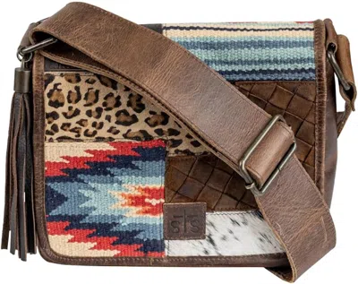 Sts Ranchwear Women's Chaynee Mountain Della Crossbody Bag In Brown