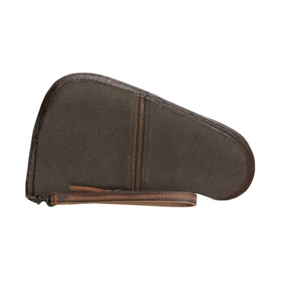 Sts Ranchwear Women's Foreman Dark Canvass Pistol Case Bag In Brown In Red