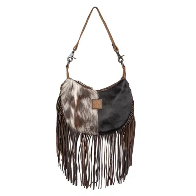 Sts Ranchwear Women's Nellie Fringe Bag In Cowhide In Multi