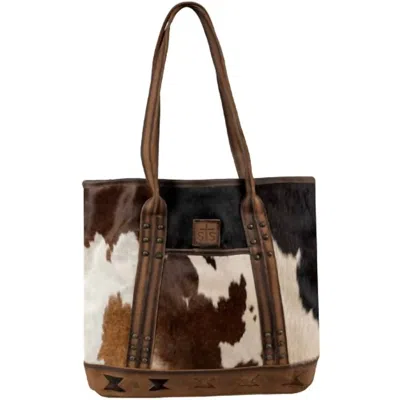 Sts Ranchwear Women's Roswell Tote Bag In Cowhide In Multi