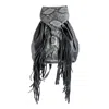 Sts Ranchwear Women's Santana Backpack In Python Black In Gray