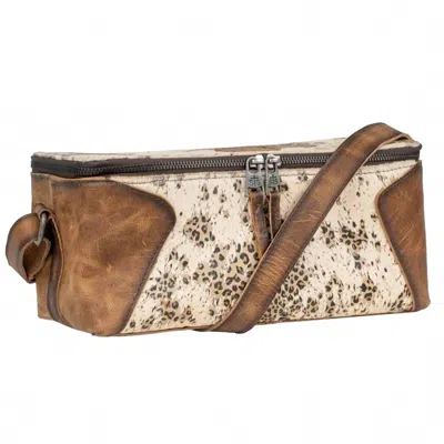 Sts Ranchwear Women's Serengeti Maddi Makeup Bag In Leopard Print In Multi