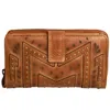 Sts Ranchwear Women's Wayfarer Chelsea Wallet In Tan