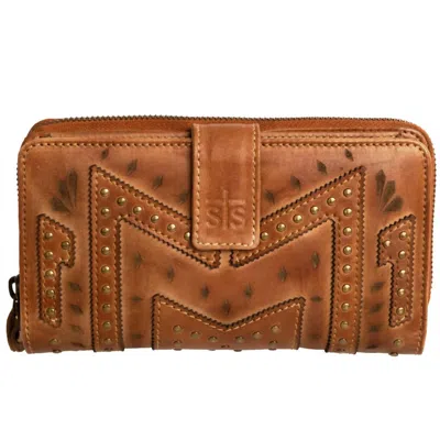 Sts Ranchwear Women's Wayfarer Chelsea Wallet In Tan