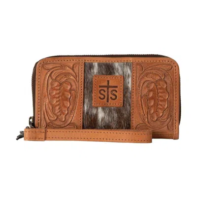 Sts Ranchwear Women's Yipee Kiyay Kacy Organizer In Brown