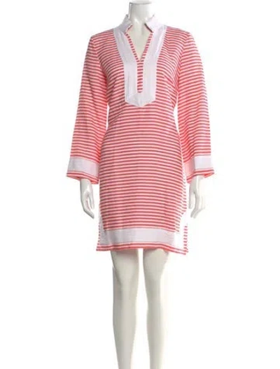 Pre-owned Sts Sail To Sable Linen Mini Dress