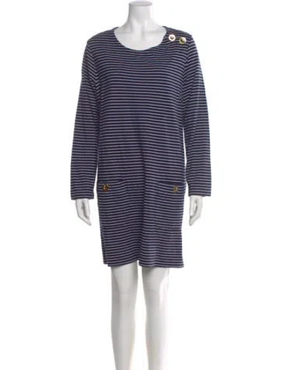 Pre-owned Sts Sail To Sable Striped Mini Dress In Multi