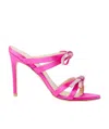 Stuart Weitzman Sw Bow 100 Slide In Pink