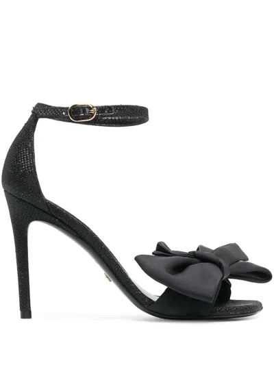 STUART WEITZMAN 100MM BOWL DETAIL STILETTO SANDALS
