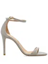 Stuart Weitzman 100mm Nudist Sandals In Neutrals