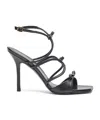 Stuart Weitzman 100mm Tully Sandals In Black