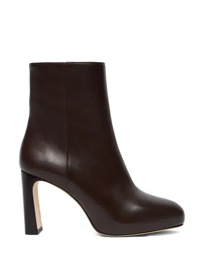 STUART WEITZMAN 100MMBABETTE PLATFORM ZIP BOOTS