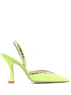 Stuart Weitzman Pumps Mit Kristallen 110mm In Green