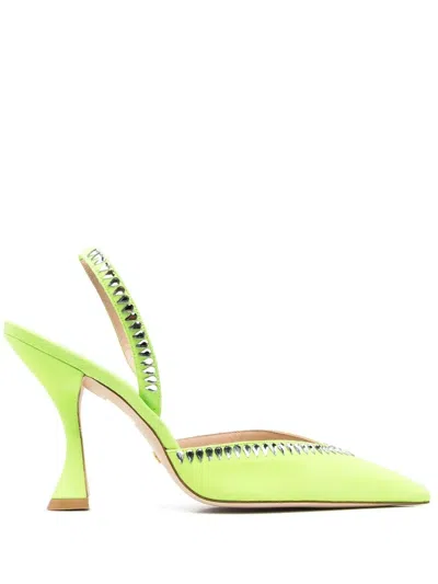 Stuart Weitzman Pumps Mit Kristallen 110mm In Green