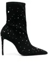 Stuart Weitzman Stiefeletten Mit Kristallen 115mm In Black