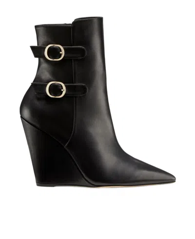 STUART WEITZMAN 135MM POINTED LEATHER BOOTS