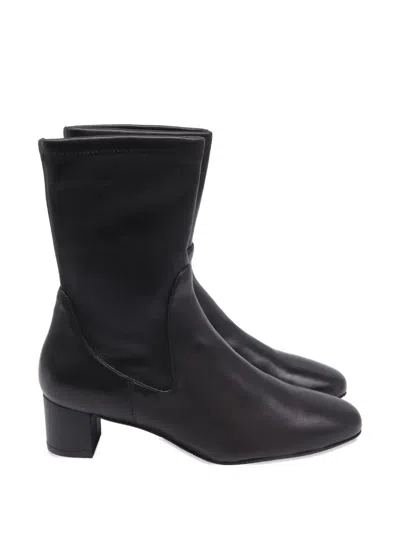 Pre-owned Stuart Weitzman 2019 Leather Boots In Black