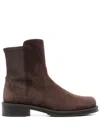 Stuart Weitzman Flache Stiefeletten  Damen Farbe Braun In Brown