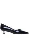 Stuart Weitzman Pointed High Heels In 黑色