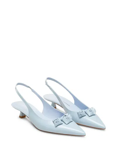 Stuart Weitzman 35mm Rosie Pumps In Blue