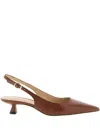Stuart Weitzman 35mm Sculpt Pointed-toe Slingback Pumps